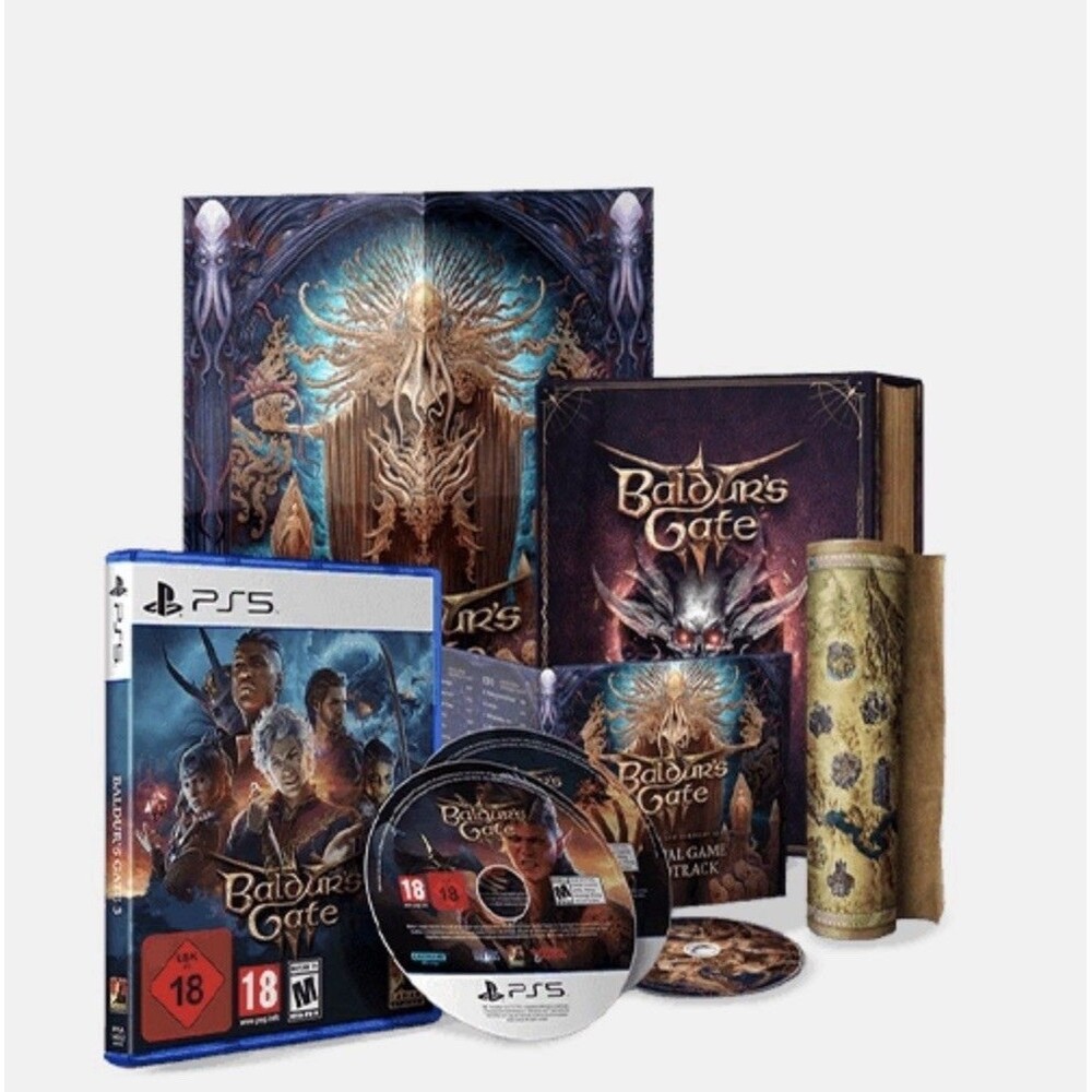 Baldurs Gate 3 Physical Deluxe Edition PlayStation 5 New Sealed US Version!